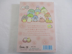 Cute Kawaii San-X Sumikko Gurashi Night Sleep Pajama Party theme 4 x 6 Inch Notepad / Memo Pad - Stationery Designer Paper Collection