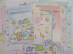 Cute Kawaii San-X Sumikko Gurashi Ice Cream Letter Sets - A - Writing Paper Envelope Stationery Penpal