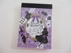 Cute Kawaii Kamio Alice Fairy Tale World Mini Notepad / Memo Pad - Vintage and Rare - Stationery Design Writing