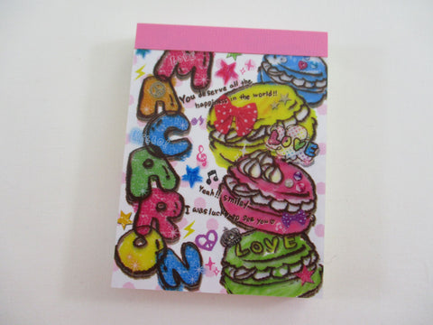 Cute Kawaii Kamio Macaroon Mini Notepad / Memo Pad - Stationery Designer Paper Collection