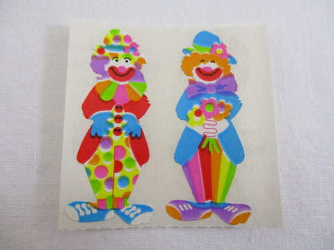 Sandylion Clown Sticker Sheet / Module - Vintage & Collectible