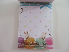 Cute Kawaii Q-Lia Usa Rabbit Mini Notepad / Memo Pad - Stationery Designer Paper Collection