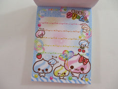Cute Kawaii Kamio Strawberry Marshmallow Mini Notepad / Memo Pad - Stationery Designer Paper Collection