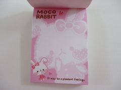 Cute Kawaii Kamio Moco Rabbit Mini Notepad / Memo Pad - Stationery Designer Paper Collection