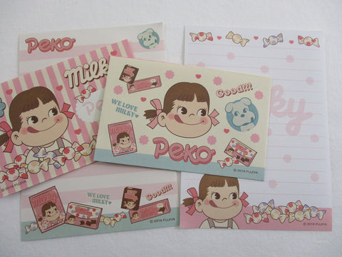 Cute Kawaii Milky Peko Sweets Mini Letter Sets