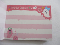 Cute Kawaii Mind Wave Ghost Party Mini Notepad / Memo Pad - Stationery Design Writing Collection