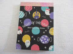 Cute Kawaii Q-Lia Ghost Night of the Trick Mini Notepad / Memo Pad - Stationery Design Writing Collection