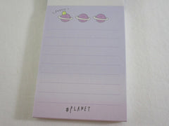 Cute Kawaii Kamio Planet Planet Mini Notepad / Memo Pad - Stationery Design Writing Collection