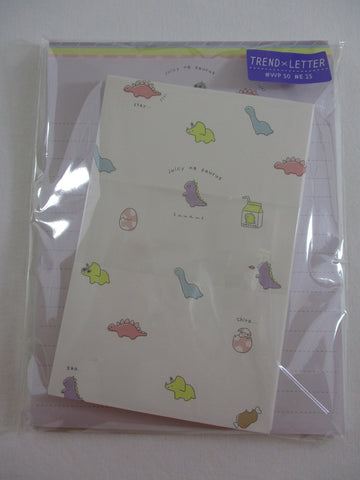 Cute Kawaii Kamio Dinosaurs Little Dino Letter Set Pack - Stationery Writing Paper Penpal