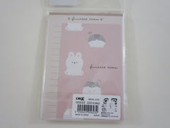 Crux Hamster and Rabbit MINI Letter Set Pack - Stationery Writing Note Paper Envelope