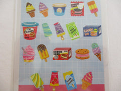 Cute Kawaii Mind Wave Peppy Full Series - Ice Cream Popsicle Sticker Sheet - for Journal Planner Craft