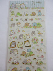 Cute Kawaii San-X Sumikko Gurashi Flower Field Spring Sticker Sheet 2019- B - for Planner Journal Scrapbook Craft