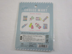 Cute Kawaii Crux Choice Mart Shopping Cart Stickers Flake Sack - Candy Candies