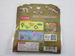 Cute Kawaii Mind Wave Dino Dinosaurs Flake Stickers Sack - for Journal Agenda Planner Scrapbooking Craft