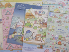 Cute Kawaii San-X Sumikko Gurashi Camping Theme Letter Sets - Writing Paper Envelope Stationery Penpal