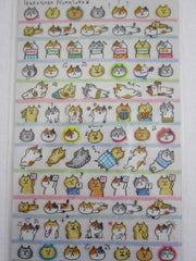 Cute Kawaii Mind Wave Cat Nap Happy Day Sticker Sheet - for Journal Planner Craft