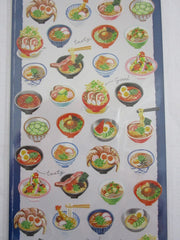 Cute Kawaii Mindwave Foodies Sticker Sheet - G - Ramen Noodle Udon - for Journal Planner Craft
