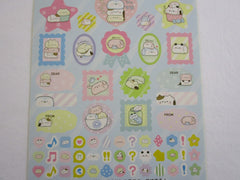 Cute Kawaii Kamio Marshmallow Large Sticker Sheet - Collectible - for Journal Planner Craft Stationery