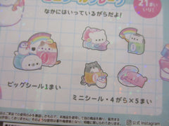 Cute Kawaii Crux Keshikko Seal Stickers Flake Sack - for Journal Planner Craft Scrapbook Collectible