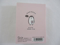 Cute Kawaii Q-Lia Playtime Hedgehog #fun Mini Notepad / Memo Pad - Stationery Design Writing Paper Collection