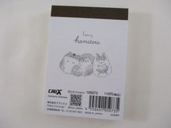 Cute Kawaii Crux Funny Hamster Mini Notepad / Memo Pad - Stationery Designer Paper Collection