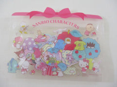 Cute Kawaii Characters Flake Stickers Sack Preowned - Mix Characters