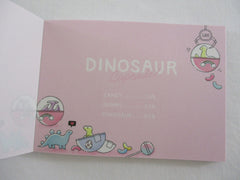 Cute Kawaii Q-Lia Candy Gummi Dino Dinosaur Mini Notepad / Memo Pad - Stationery Design Writing Collection