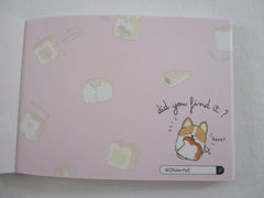 Cute Kawaii Q-Lia Where are the Dogs Bread Mini Notepad / Memo Pad - Stationery Design Writing Collection