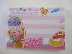 Cute Kawaii Kamio Ice Cream Delicious Kitchen Mini Notepad / Memo Pad - Stationery Designer Paper Collection