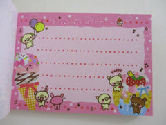 Cute Kawaii Kamio Sweet Animal Town Mini Notepad / Memo Pad - Stationery Designer Paper Collection