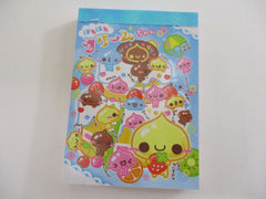 Cute Kawaii Crux Fruit Candy Drops Mini Notepad / Memo Pad - Stationery Designer Paper Collection Rare