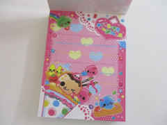 Cute Kawaii Pool Cool Colorful Crepe Mini Notepad / Memo Pad - Stationery Designer Paper Collection Rare