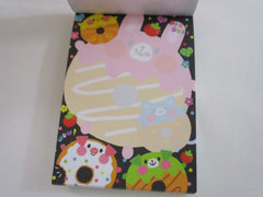 Cute Kawaii Crux Doki Doughnut Mini Notepad / Memo Pad - Stationery Designer Paper Collection Rare