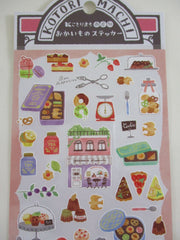 Cute Kawaii MW Kotori Machi / Little Town Series - Patisserie Bakery Bon Appetite Sticker Sheet - for Journal Planner Craft