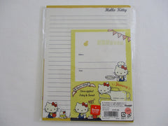 Cute Kawaii Sanrio Hello Kitty Letter Set Pack - Stationery Penpal Writing Paper Envelope