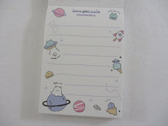 Cute Kawaii Q-Lia You Rule Space Planet Cosmos Mini Notepad / Memo Pad - Stationery Design Writing Collection