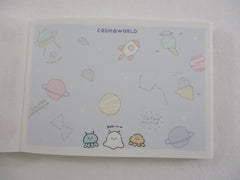 Cute Kawaii Q-Lia You Rule Space Planet Cosmos Mini Notepad / Memo Pad - Stationery Design Writing Collection