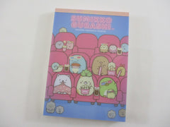 Cute Kawaii San-X Sumikko Gurashi Movie Theater 4 x 6 Inch Notepad / Memo Pad - Stationery Designer Paper Collection