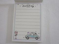 Cute Kawaii Kamio Hedgehog Dream Holiday Road Trip Mini Notepad / Memo Pad - Stationery Designer Paper Collection