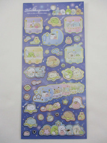 Cute Kawaii San-X Sumikko Gurashi Star Night Sticker Sheet 2021 - for Planner Journal Scrapbook Craft