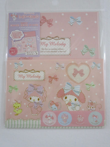 Cute Kawaii Sanrio My Melody Letter Set Pack - Stationery Penpal Writing Paper Envelope