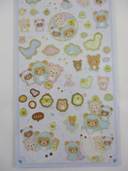 Cute Kawaii San-X Rilakkuma Bear Dino Dinosaur Sticker Sheet 2020 - A - for Planner Journal Scrapbook Craft