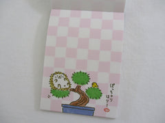 Cute Kawaii Mind Wave Hedgehog Mini Notepad / Memo Pad - Stationery Design Writing Collection