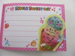 Cute Kawaii Kamio Ice Cream Mini Notepad / Memo Pad - Stationery Designer Paper Collection