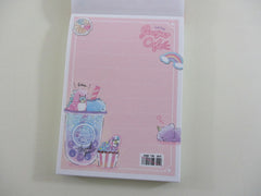 Cute Kawaii Q-Lia Dino Cafe Bubble Tea Drink Mini Notepad / Memo Pad - Stationery Design Writing Collection