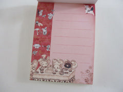 Cute Kawaii San-X Sentimental Circus Mini Notepad / Memo Pad - L - Vintage Rare
