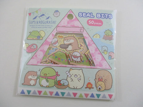 Cute Kawaii San-X Sumikko Gurashi Flake Stickers Sack - Camping Ourdoor #fun A - Collectible for Journal Agenda Planner Craft Scrapbook