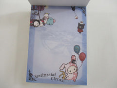 Cute Kawaii San-X Sentimental Circus Mini Notepad / Memo Pad - M - Vintage Rare