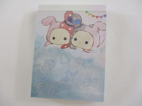 Cute Kawaii San-X Sentimental Circus Mini Notepad / Memo Pad - N - Vintage Rare