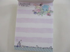 Cute Kawaii San-X Sentimental Circus Mini Notepad / Memo Pad - O - Vintage Rare